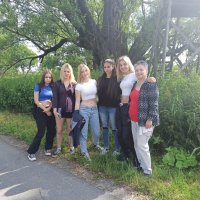 Turistika se sluncem nad hlavou