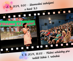 Slavnostní zahájení školního roku