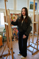 Na jeden den malířkou