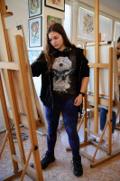 Na jeden den malířkou