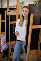 Na jeden den malířkou