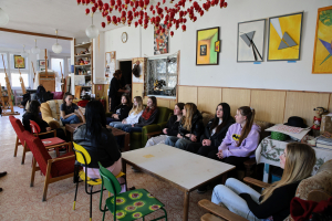 Na jeden den malířkou