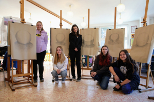 Na jeden den malířkou