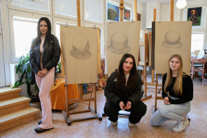 Na jeden den malířkou