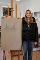 Na jeden den malířkou