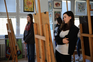 Na jeden den malířkou