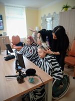 Kadeřnické návštěvy s úsměvem