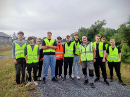 Exkurze žáků PD2 na ochrannou hráz v Bohumíně – Pudlově