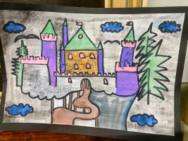 Strašidelné hrady ve výtvarné výchově