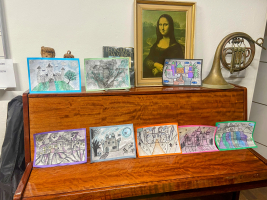 Strašidelné hrady ve výtvarné výchově