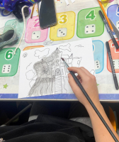 Strašidelné hrady ve výtvarné výchově