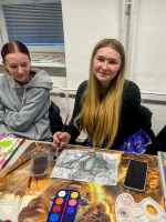 Strašidelné hrady ve výtvarné výchově