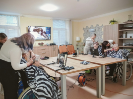 Den zkrášlení v Domově Jistoty Bohumín