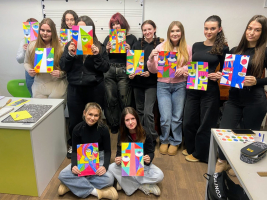 Kubistický vibe ve výtvarce