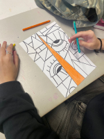 Kubistický vibe ve výtvarce