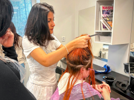 Profesionální školení BES pro obor kadeřnice z 2. ročníku