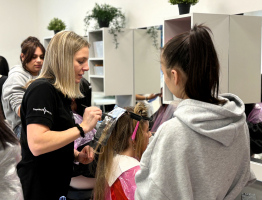 Profesionální školení BES pro obor kadeřnice z 2. ročníku