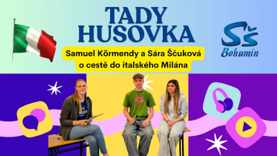 Tady Husovka! – rozhovor se studenty z programu Erasmus+