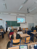 Přednáška o finanční gramotnosti pro žáky oboru Podnikání