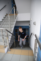 Běh do schodů: Naši studenti a učitelé pokořili 187 schodů bohumínské věže