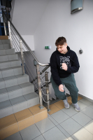 Běh do schodů: Naši studenti a učitelé pokořili 187 schodů bohumínské věže