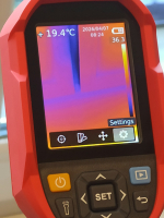 Žáci PD1 vyrazili s termokamerou do okolí školy