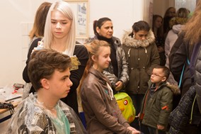 Den otevřených dveří ve fotografii