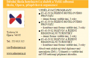 Vyšší odborné školy nabízí maturantům zajímavé obory studia