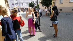 Den dětí u kadeřnic prvního ročníku