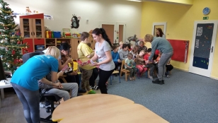 Vánoční zpívání pro děti v diakonii