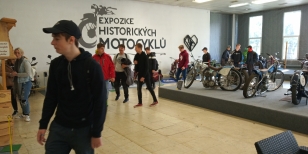 Historické motocykly v Ostravě