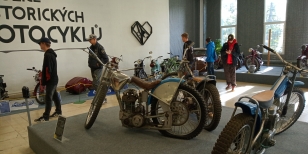 Historické motocykly v Ostravě