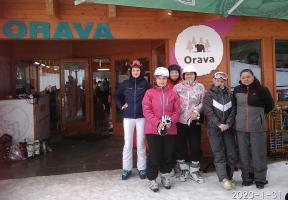 Žáci a učitelé opět na horách