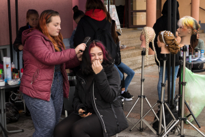 Den řemesel v kapkách deště