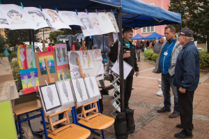 Den řemesel v kapkách deště