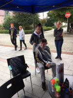 Den řemesel v kapkách deště