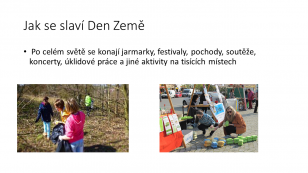 Projektová hodina „Den Země“