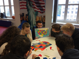 Návštěva Amerického centra a Britské knihovny