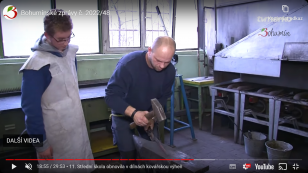 Střední škola obnovila v dílnách kovářskou výheň