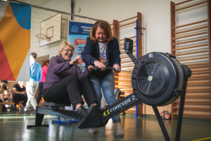 Veslování s obrovskou účastí